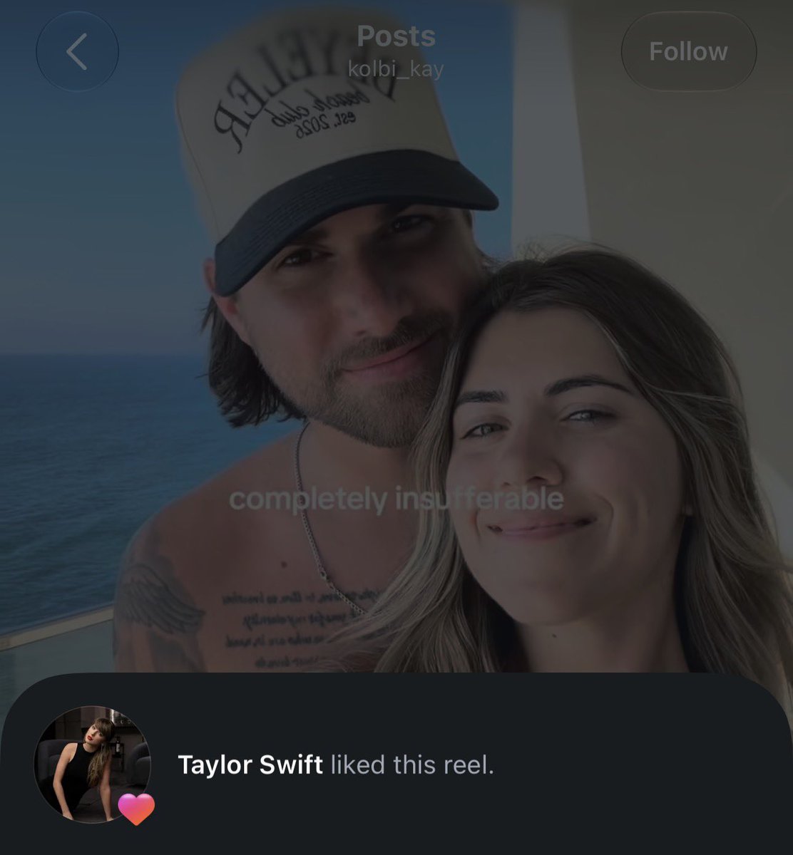 chartstswifty's tweet photo. Taylor Swift is online on Instagram and liking several posts using “Cleveland!”. https://t.co/UO4HChE6Km