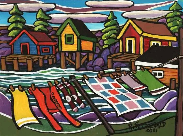 AnnaBanana62801's tweet photo. Time for a random click selection from my " paintings "  file. Here is a completely blink pick of some of my art.... It has been a while
Artist : Anna Wilson (b 1967) 
New foundland and Labrador. https://t.co/jzxcUf03Zu