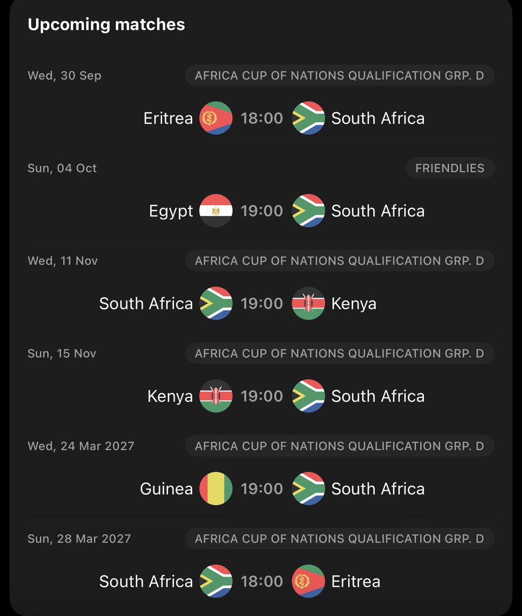 Benzo_Ndlovu's tweet photo. By the time we meet Guinea away we should have qualified for Afcon https://t.co/hxrM5Ps1bU