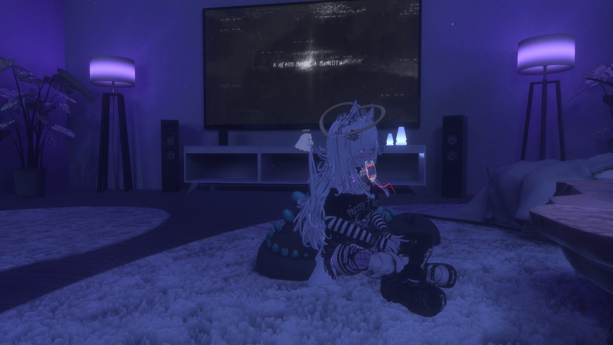 juniax_xd's tweet photo. She’s like a vampire, she sneaks up and drinks blood; she has her own cage and is kept there as punishment. #vrchat #vrchatselfies❤️ #game #friendly #crazypeople https://t.co/m6FkQU1L5R