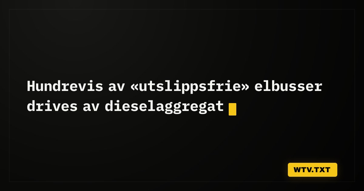 WTVTXT's tweet photo. «Ingen bryr seg».

https://t.co/tfTOvoRcmY https://t.co/izk9WIqTbn