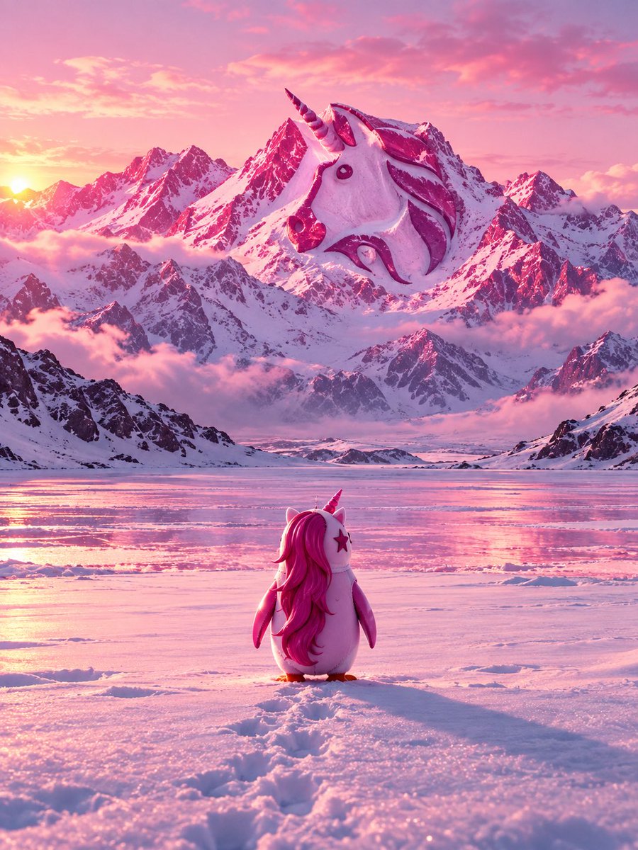 ShillTurner's tweet photo. Higher for the unicorn penguin $swappy https://t.co/SJQG48nrvE