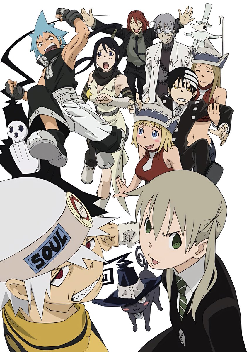 retroanme's tweet photo. Soul Eater (2008) https://t.co/QWiaQ4XOmA