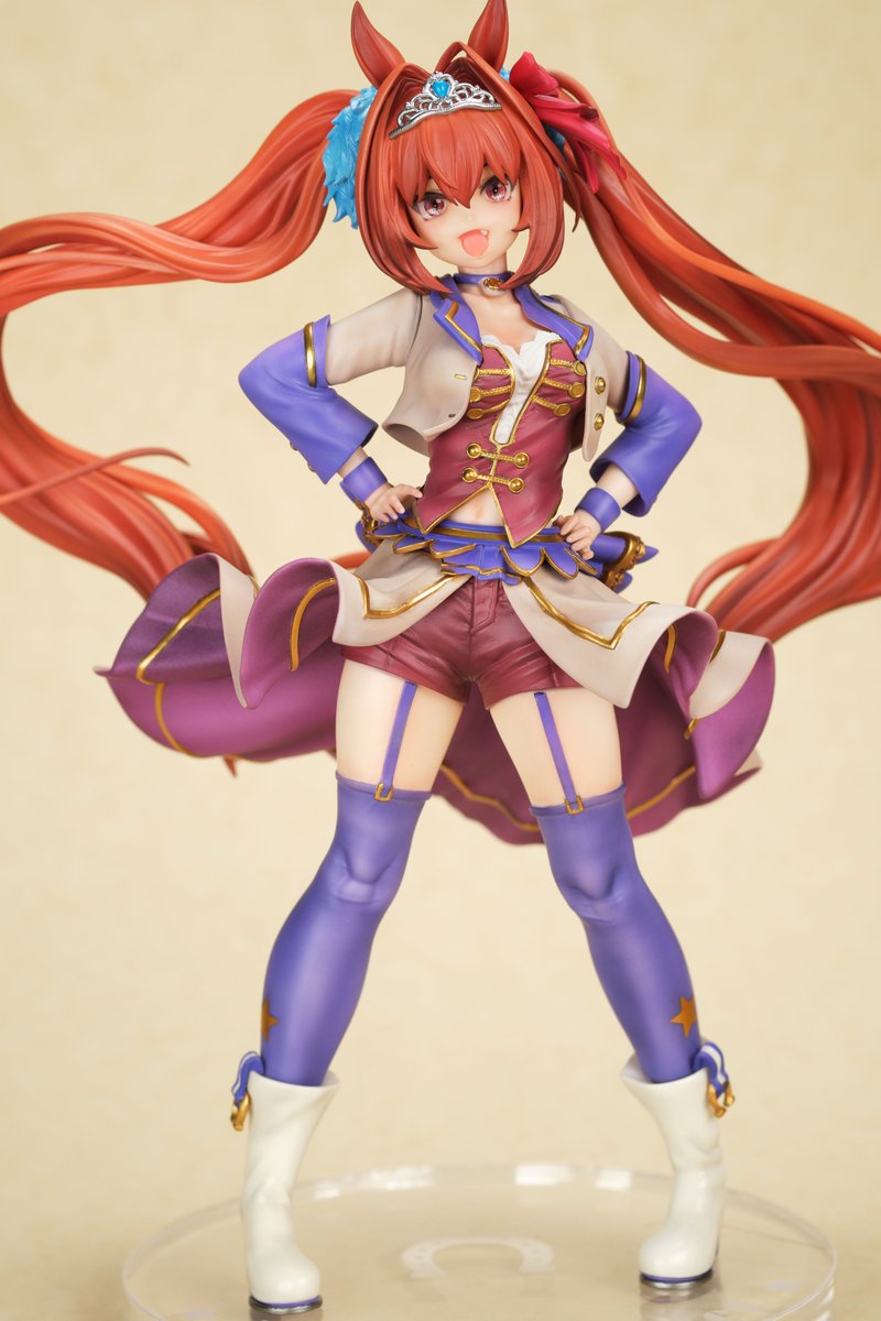 JSaiwai's tweet photo. #ウマ娘ㅤ 　#umamusumeㅤ 
原型：干潟為四 さま（@naruyotame4）

ダイワスカーレット

完成してました。
いろいろミスっているので、薄目で見てもらえますと、助かります😅

撮影までが儀式ですので、見ていただけると幸いです。 https://t.co/UjDkcX6XTZ