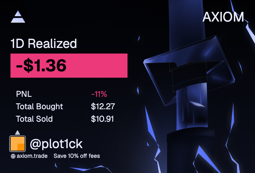 evolux14's tweet photo. took one small play today on a new coin, honestly it was kinda unnecessary, but still learned not to go into dead coins with no motion — even though the narrative was decent and the dev wasn’t bad either. https://t.co/ZPB5aqHcNy