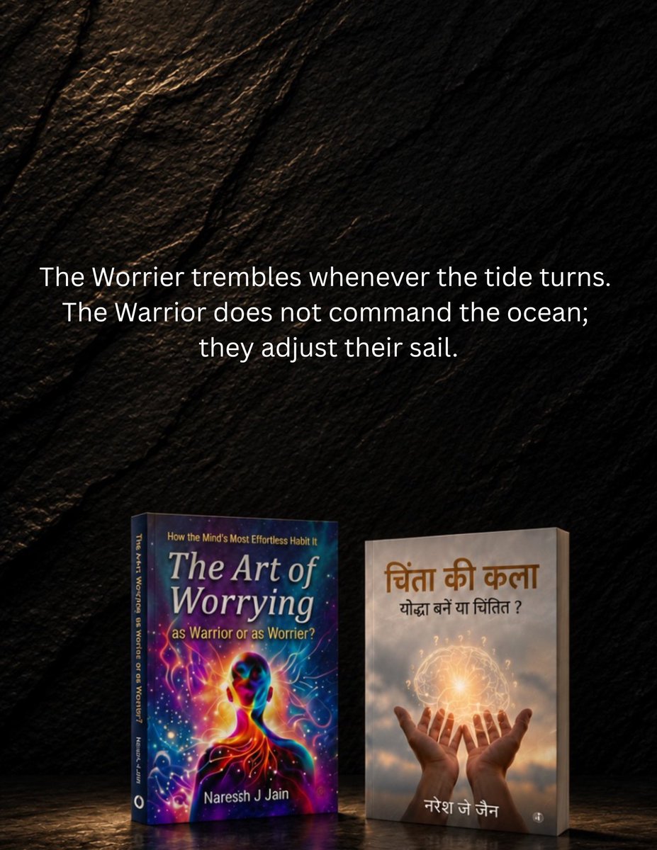 nareshjjain77's tweet photo. Adapting the art of worry management https://t.co/SVQBSktEaM
