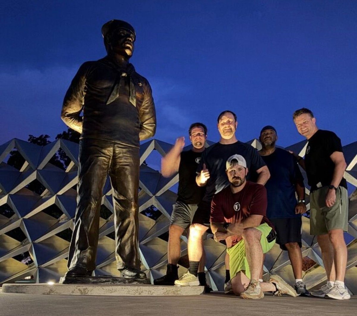F3Waco's tweet photo. 5 at Heritage 🪨💪 Another morning putting in the work, building strength and brotherhood before the day gets rolling. #F3Waco #254F3 #FitnessFellowshipFaith #F3Nation #RiseAndGrind https://t.co/nwd9DOKTeR