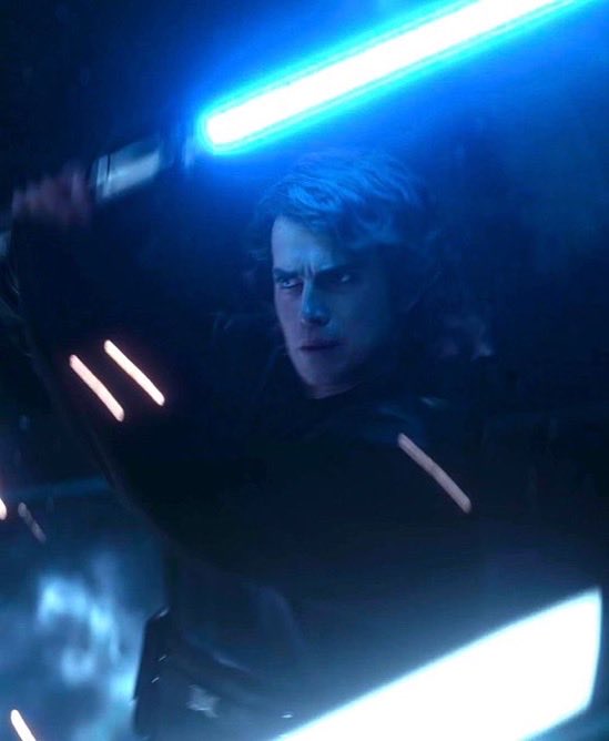 MustafarWalker's tweet photo. The Jedi Knight.                          The Sith Lord. https://t.co/8UPzesadbk