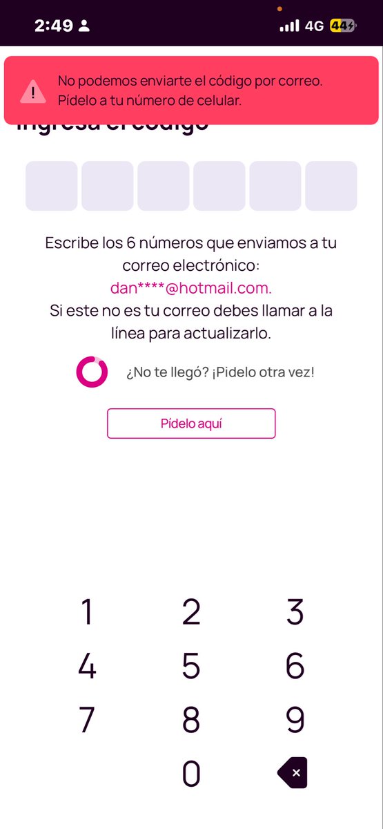 Danestan09's tweet photo. @Nequi ayudaaaaaaaaa !! Necesito ingresar porfavor a mi cuenta https://t.co/pRZwjJamhj
