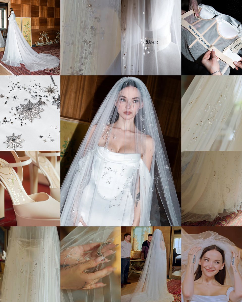 dovelieswiftie's tweet photo. The dress and veil are perfect😍 https://t.co/YDVVtMh6gv