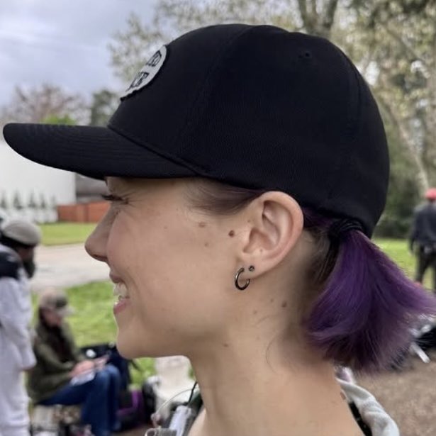 sourcebridgers's tweet photo. Phoebe’s hair details for Primetime 💜 https://t.co/ukBcLOdrUc