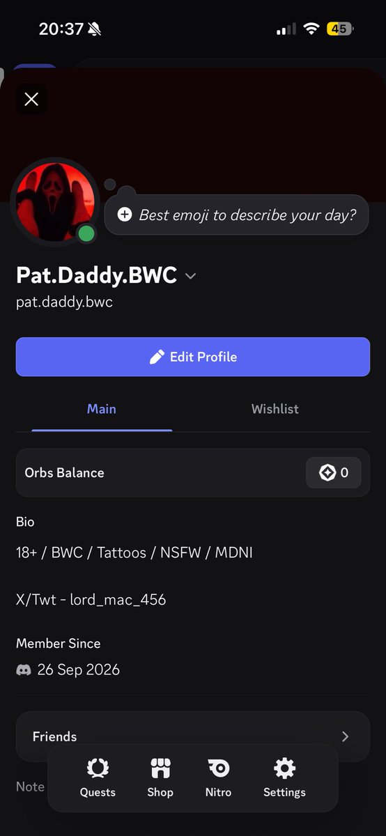 PatrickMacDawg2's tweet photo. Any girls add on discord?😈
BWC Tattoo Daddy here for you.
Taken or single? - I don’t care
HMU👀

#nsfw #bwc #discord #disc #uk #moots #audiocalling #malemoans #voicekink #esex #eboy #egirl #homewrecker #malemoaning #sizekink #hardkinks #cheatkink #joi #cheatingkink #nsfwtwt https://t.co/ZkBaXEwgX0