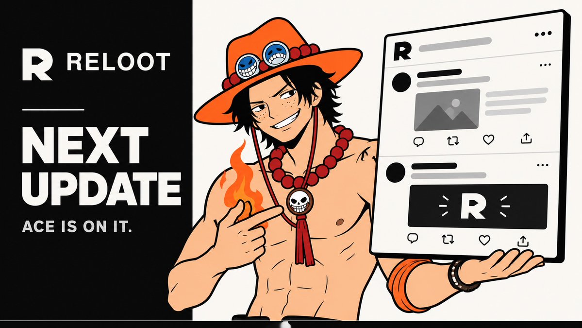 Relootxyz's tweet photo. Alright Ladies and gentleman, here's Ace, let's see what he's got.
• Selected @Pumpfun coins can now join Reloot. 🚀
• Anyone can promote those coins for rewards.
• Post about it on X, climb the leaderboard
• Creator rewards in SOL
Create. Post. Earn. https://t.co/eio1nRVsHo https://t.co/kjPtg0Mg34