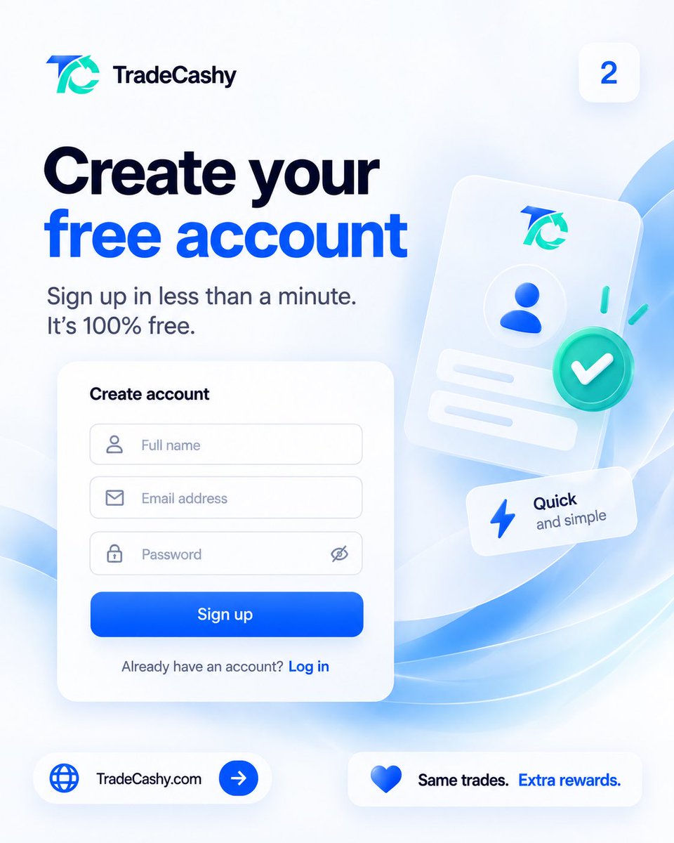 TradeCashycom's tweet photo. You trade. We give something back. 💙

Meet TradeCashy — earn cashback from eligible trading activity without changing how you trade.

Connect your platform. Trade as usual. Earn rewards.

Same trades. Extra rewards.

https://t.co/F5C4NXTvDz

#TradeCashy #Trading #Cashback https://t.co/DlHkaqyJfo