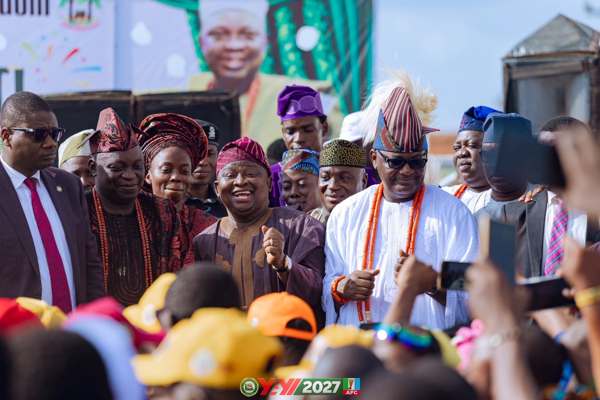 Sen_AdeolaYAYI's tweet photo. We Celebrate Imeko Agbinrekoti Day, Reaffirm Our Commitment to Imeko-Afon

We were delighted to join our highly revered traditional ruler, HRH Oba Benjamin Alabi Olanite (Akanku IV), distinguished sons and daughters of Imeko-Afon Local Government Area, community leaders and other dignitaries for this year’s Imeko Agbinrekoti Day celebration in Imeko.

Imeko remains very dear to us, and we deeply appreciate the warmth, love and support we continue to receive from our traditional institution and the good people of Imeko-Afon. We particularly appreciate Hon. Bodegan Osirisankan for his magnanimity, steadfastness and continued support.

The occasion also afforded us the opportunity to highlight some of the projects, programmes and interventions we have facilitated for the benefit of our people in Imeko-Afon. We assured the gathering that our commitment to the development of the local government remains unwavering and that we will continue to support initiatives and projects that improve the lives of our people.

We equally called on all sons and daughters of Imeko-Afon, both at home and in the Diaspora, to continue working together for the progress of our communities, Ogun State and Yorubaland.

We are deeply humbled by the declaration of our Royal Father, HRH Oba Benjamin Alabi Olanite, expressing the support of the people of Imeko for our governorship aspiration ahead of the 2027 election. We do not take this confidence and goodwill for granted.

We thank our Royal Father and the entire Imeko community for the warm reception and assure our people that we will continue to justify their confidence through service, development and an unwavering commitment to the progress of Imeko-Afon and our dear Ogun State.