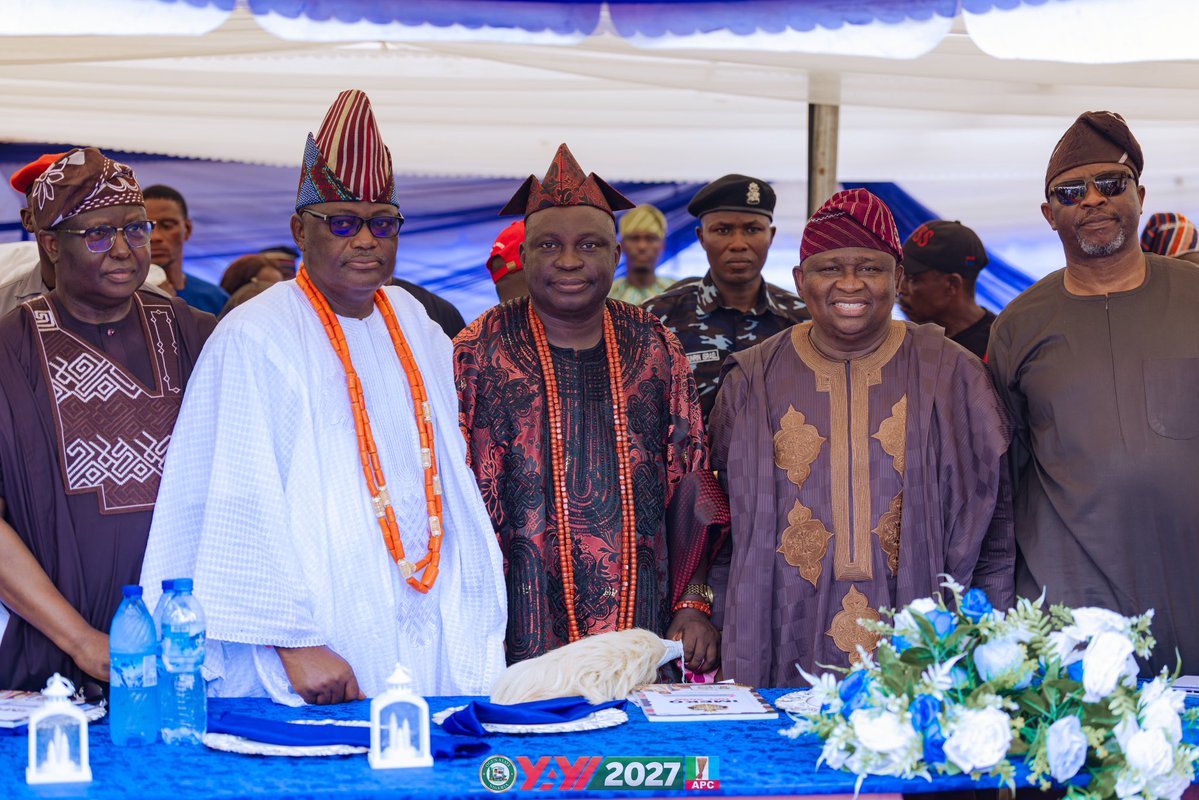 Sen_AdeolaYAYI's tweet photo. We Celebrate Imeko Agbinrekoti Day, Reaffirm Our Commitment to Imeko-Afon

We were delighted to join our highly revered traditional ruler, HRH Oba Benjamin Alabi Olanite (Akanku IV), distinguished sons and daughters of Imeko-Afon Local Government Area, community leaders and other dignitaries for this year’s Imeko Agbinrekoti Day celebration in Imeko.

Imeko remains very dear to us, and we deeply appreciate the warmth, love and support we continue to receive from our traditional institution and the good people of Imeko-Afon. We particularly appreciate Hon. Bodegan Osirisankan for his magnanimity, steadfastness and continued support.

The occasion also afforded us the opportunity to highlight some of the projects, programmes and interventions we have facilitated for the benefit of our people in Imeko-Afon. We assured the gathering that our commitment to the development of the local government remains unwavering and that we will continue to support initiatives and projects that improve the lives of our people.

We equally called on all sons and daughters of Imeko-Afon, both at home and in the Diaspora, to continue working together for the progress of our communities, Ogun State and Yorubaland.

We are deeply humbled by the declaration of our Royal Father, HRH Oba Benjamin Alabi Olanite, expressing the support of the people of Imeko for our governorship aspiration ahead of the 2027 election. We do not take this confidence and goodwill for granted.

We thank our Royal Father and the entire Imeko community for the warm reception and assure our people that we will continue to justify their confidence through service, development and an unwavering commitment to the progress of Imeko-Afon and our dear Ogun State.