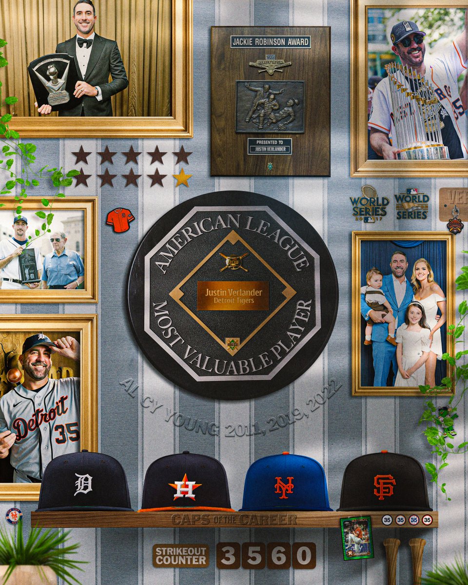 Congratulations on an incredible career, Justin Verlander! 
 [📷](https://pbs.twimg.com/media/HTKtegdWoAA2-td.jpg) https://pbs.twimg.com/media/HTKtegdWoAA2-td.j