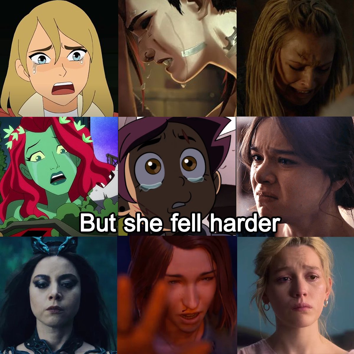 Violetrashie's tweet photo. I did this and now I'm sad 😭 https://t.co/BmmWilg3pO