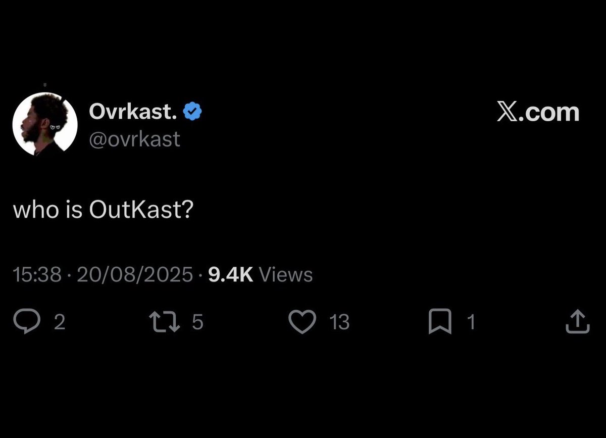 CharlesLeeRae's tweet photo. @thefader @AM1ND1 I rather see OUTKAST. https://t.co/tl0PhjYd0Q