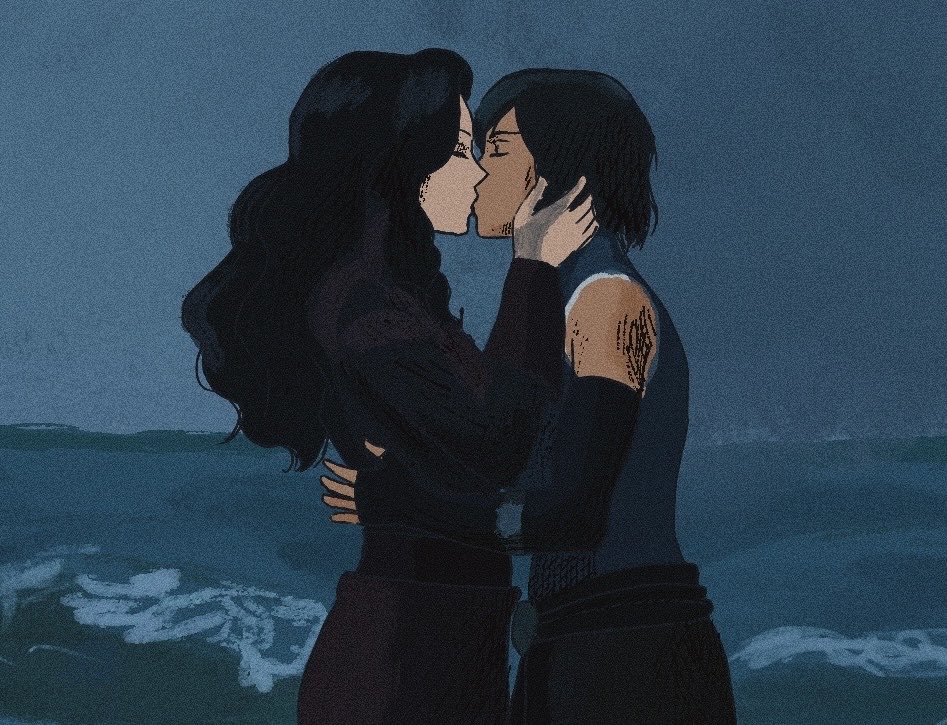 Skufrik's tweet photo. Korra and Asami🌊
#tlok https://t.co/GMALTleN0K