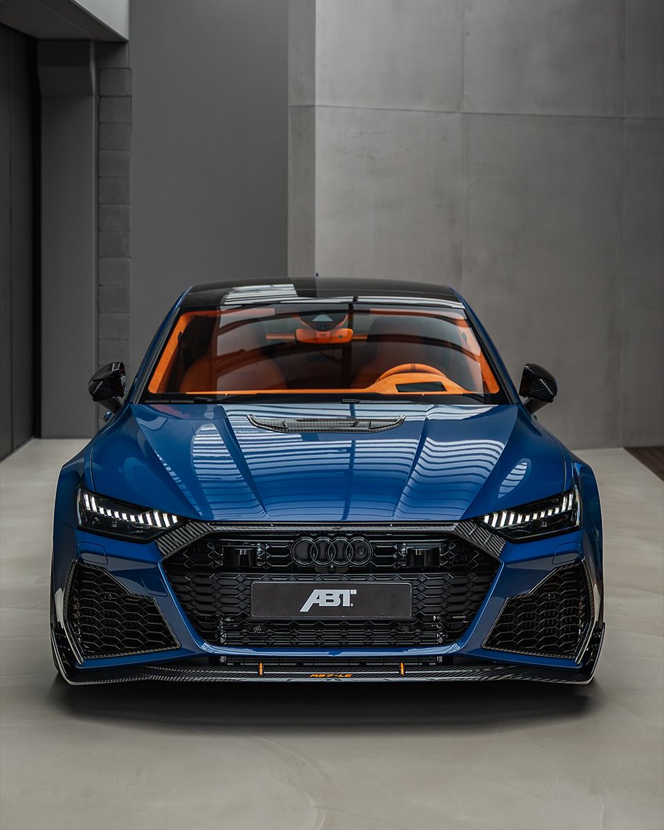 Venosier's tweet photo. AUDI ABT RS7 Legacy Edition – Thunder 1 of 1 💙 https://t.co/B0jOlH1UfP