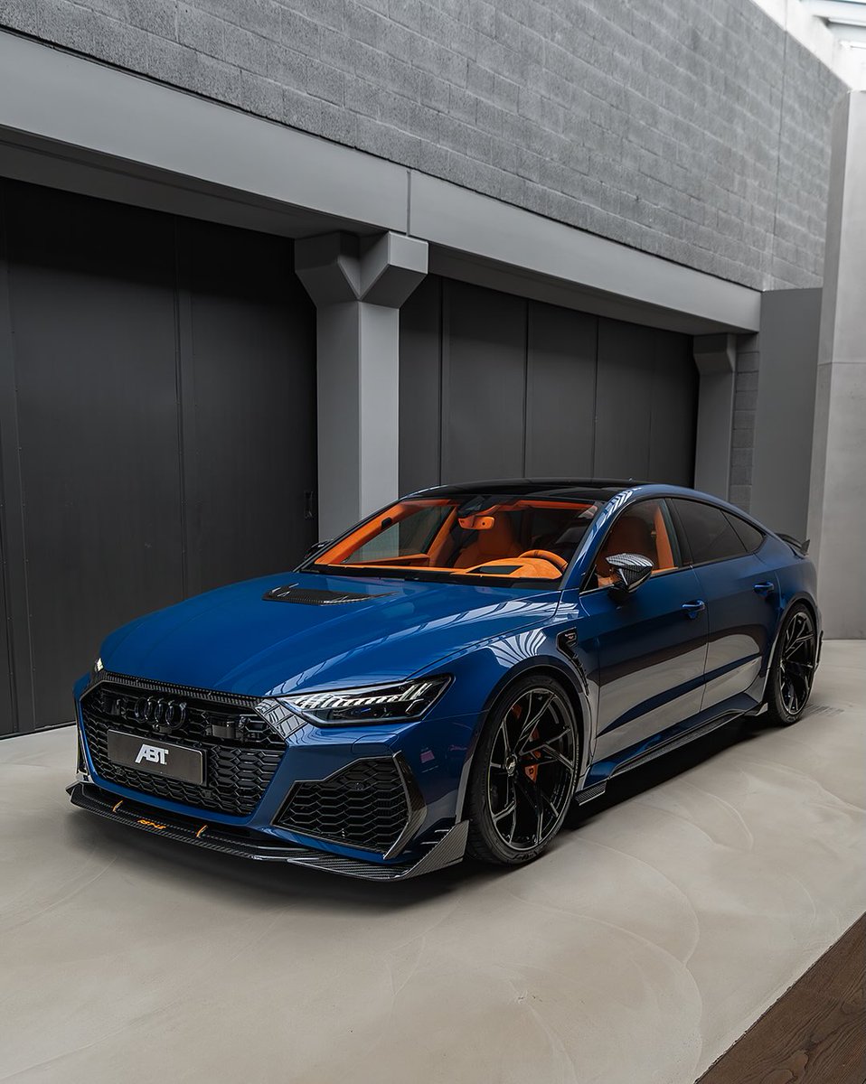 Venosier's tweet photo. AUDI ABT RS7 Legacy Edition – Thunder 1 of 1 💙 https://t.co/B0jOlH1UfP