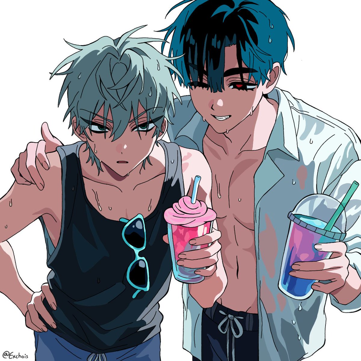 Exchoshi's tweet photo. Hot day #alienstage #ALNST #ivantill https://t.co/U5zmv2aBe1