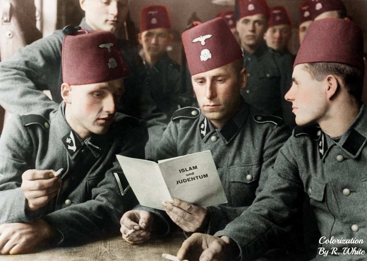 SeppDasReich88's tweet photo. @GasMaskNat @harolde8814 He made a army of Muslims with hundreds of imams so they could pray before destroying the Eternal parasite https://t.co/OjpRFs5wCu