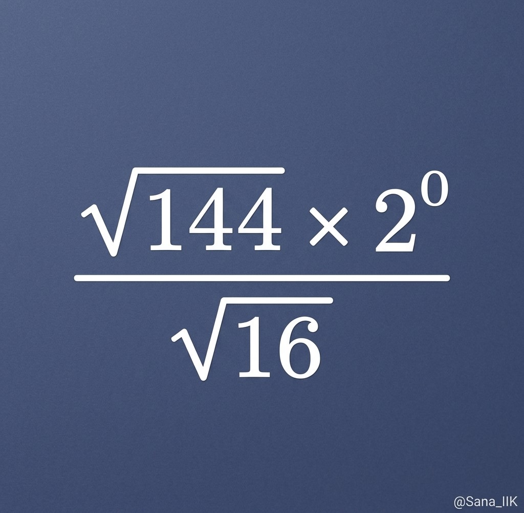 Sana_IIK's tweet photo. Let's see who remembers their high school
math rules.!

What's your answer..?
. https://t.co/m8ZubDNP7t