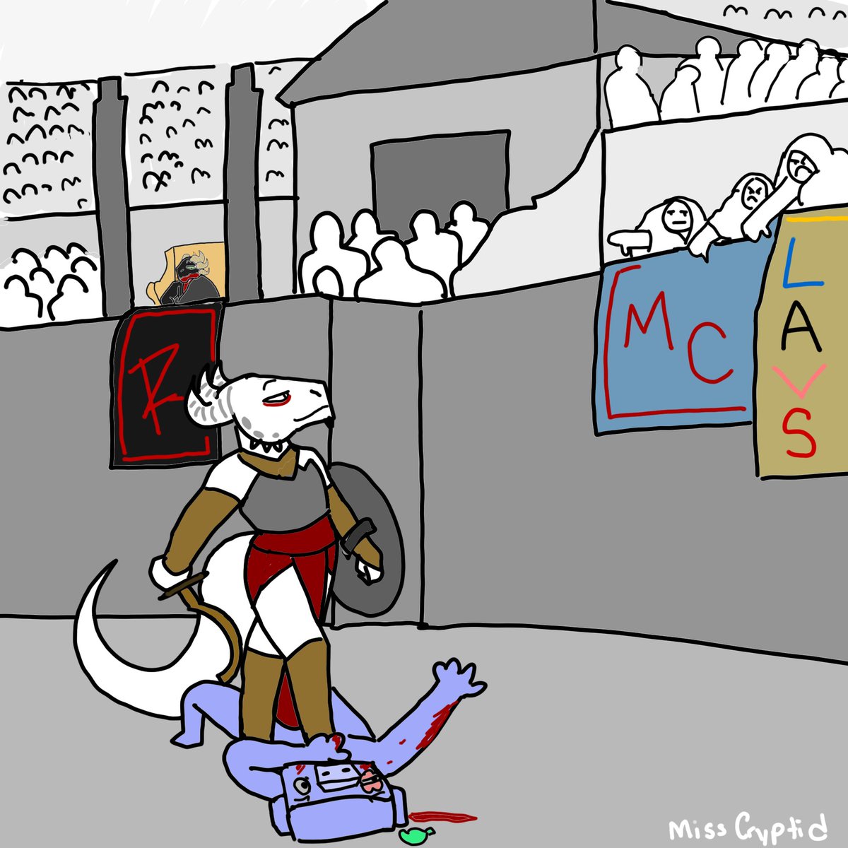MissCryptidArt's tweet photo. Alright, I'll bully them too https://t.co/npCWYMKkNJ