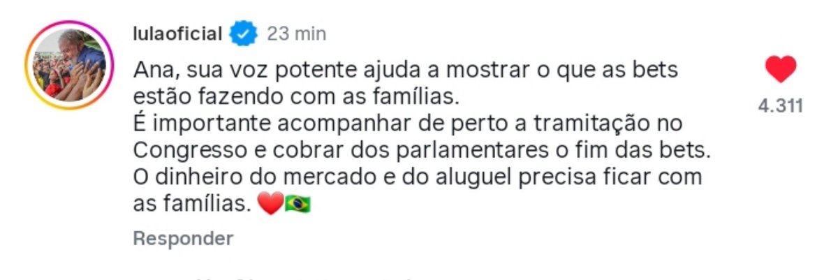 miyrenault's tweet photo. SIMPLESMENTE O LULA NO VÍDEO DA ANA 🗣 https://t.co/CSHX3kXo04