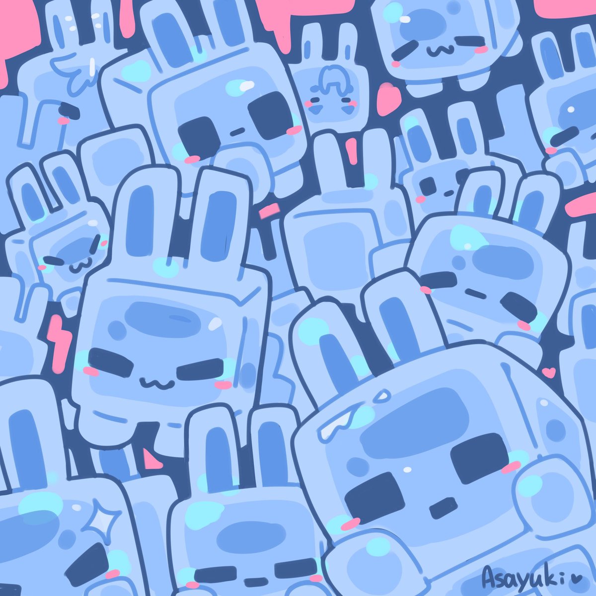 _Roborab's tweet photo. Welcome to the sift

Commission art by @asayuki_bunny 

#Minecraft #Blub https://t.co/bveX8p317e