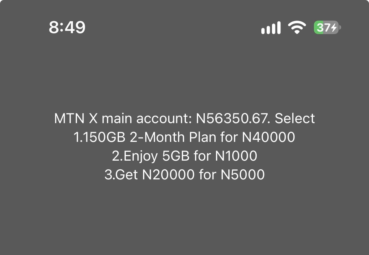 thesarmie's tweet photo. Does anyone want to buy up to 56k airtime?

Help me repost  please🙏 https://t.co/30hcIAIIZi