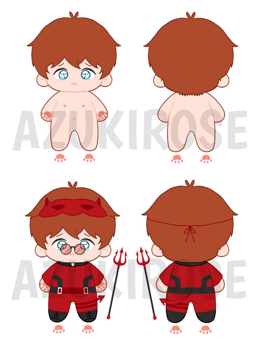AzukiRose's tweet photo. crybaby who hides behind a devil costume 😈

@GaoPengToys
#gaopenghalloweendesign https://t.co/Jpx338Pnwy