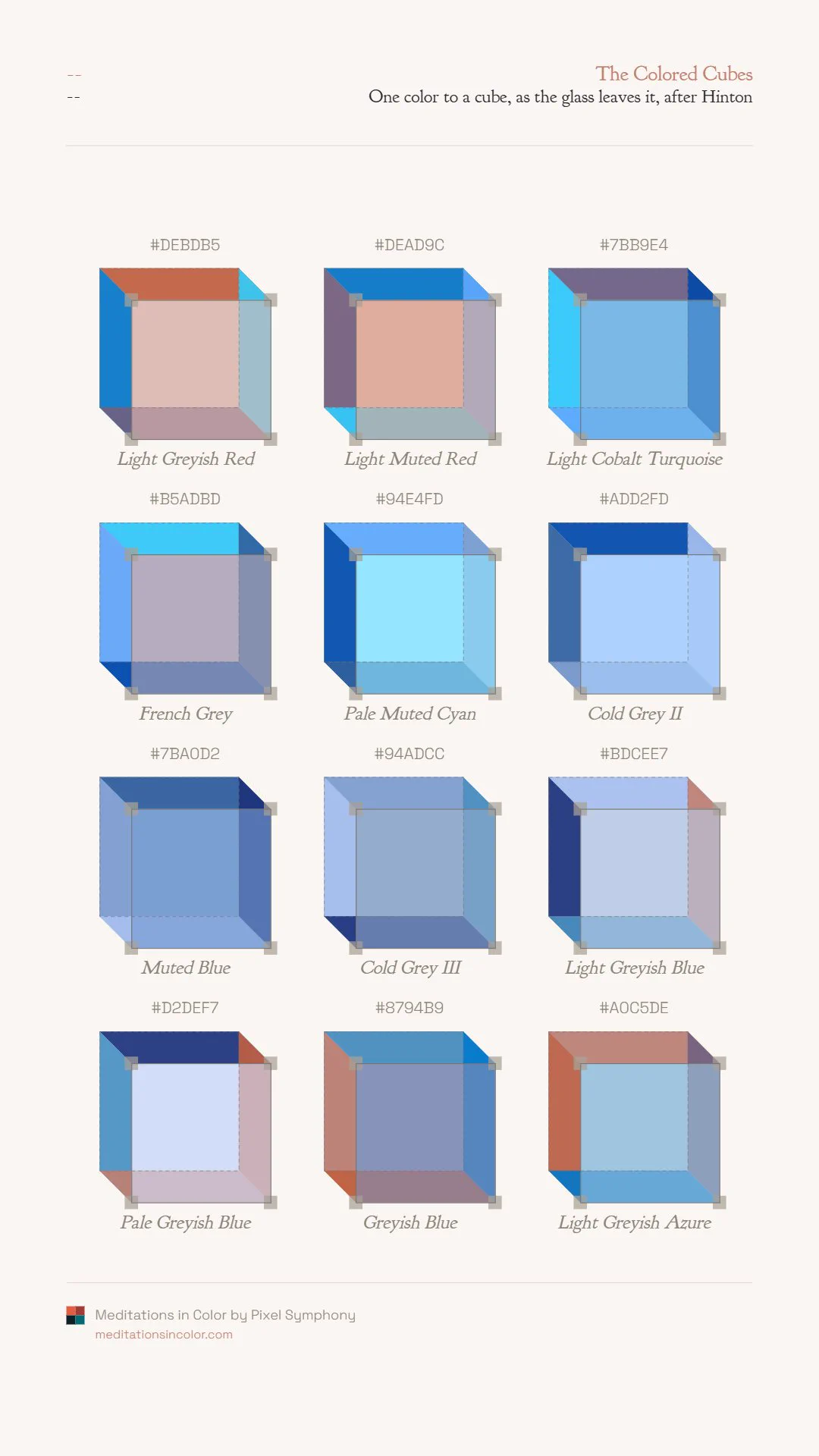 Meditations in Color on X: 
