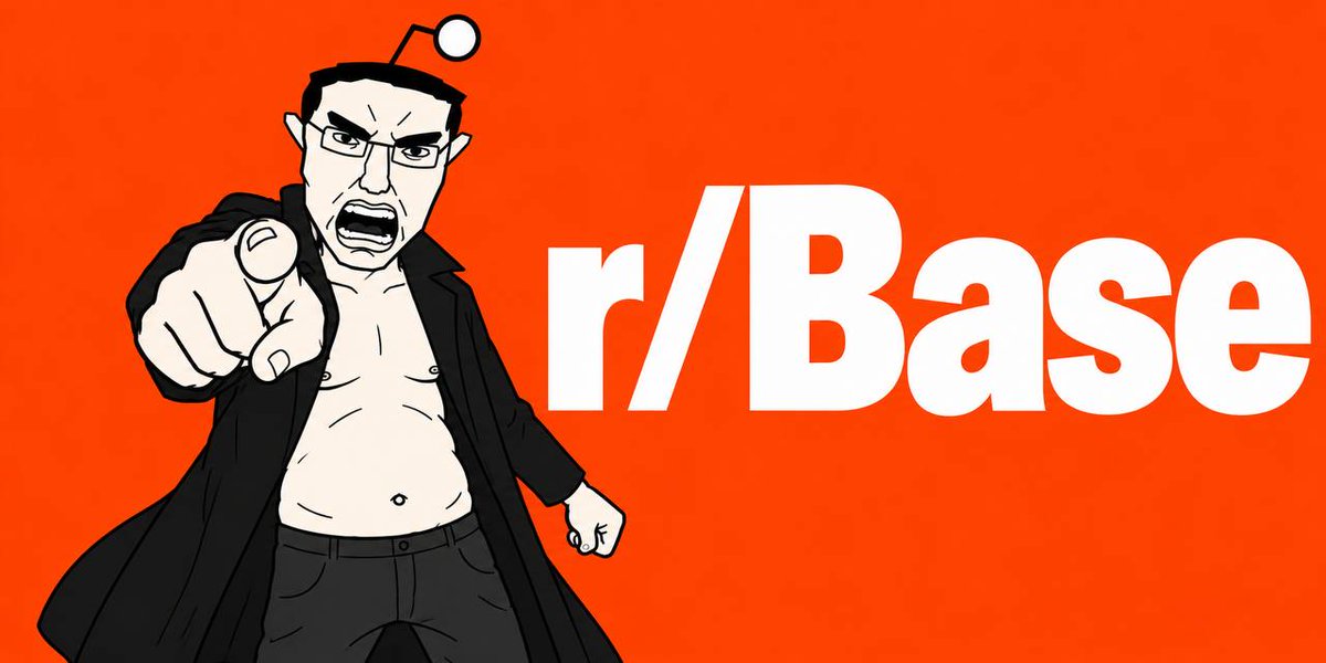 Chudonbase's tweet photo. “I’ve reviewed Base. You people clearly need moderation.” https://t.co/iJ13As3rsu