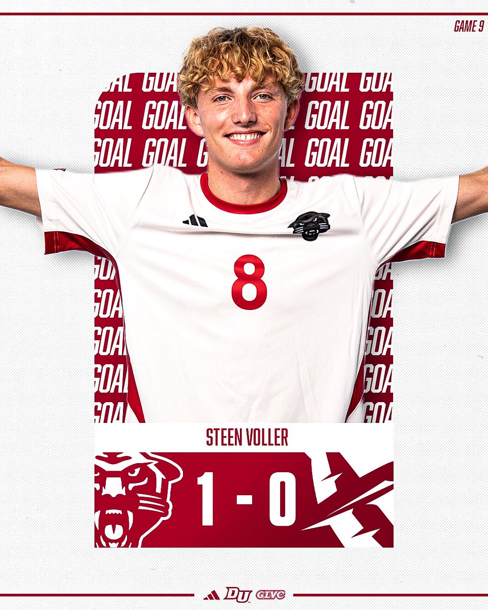 DUMensSoccer's tweet photo. VOLLER STRIKES EARLY!!!

#OneDrury | #WillToWin https://t.co/0T85959Az4