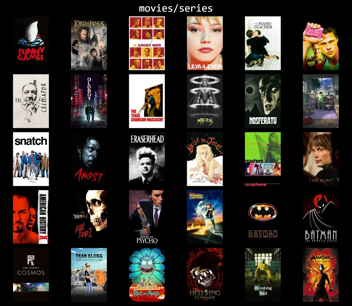 sepulchralbat's tweet photo. looking 4 moots #Promotwt

• I like LOTR, extreme metal, horror films, experimental music, Batman and adult animation.
• Marxist

#leftwt #filmtwt #musictwt #lotrtwt #metaltwt #horrortwt https://t.co/1ldKwXRvlt