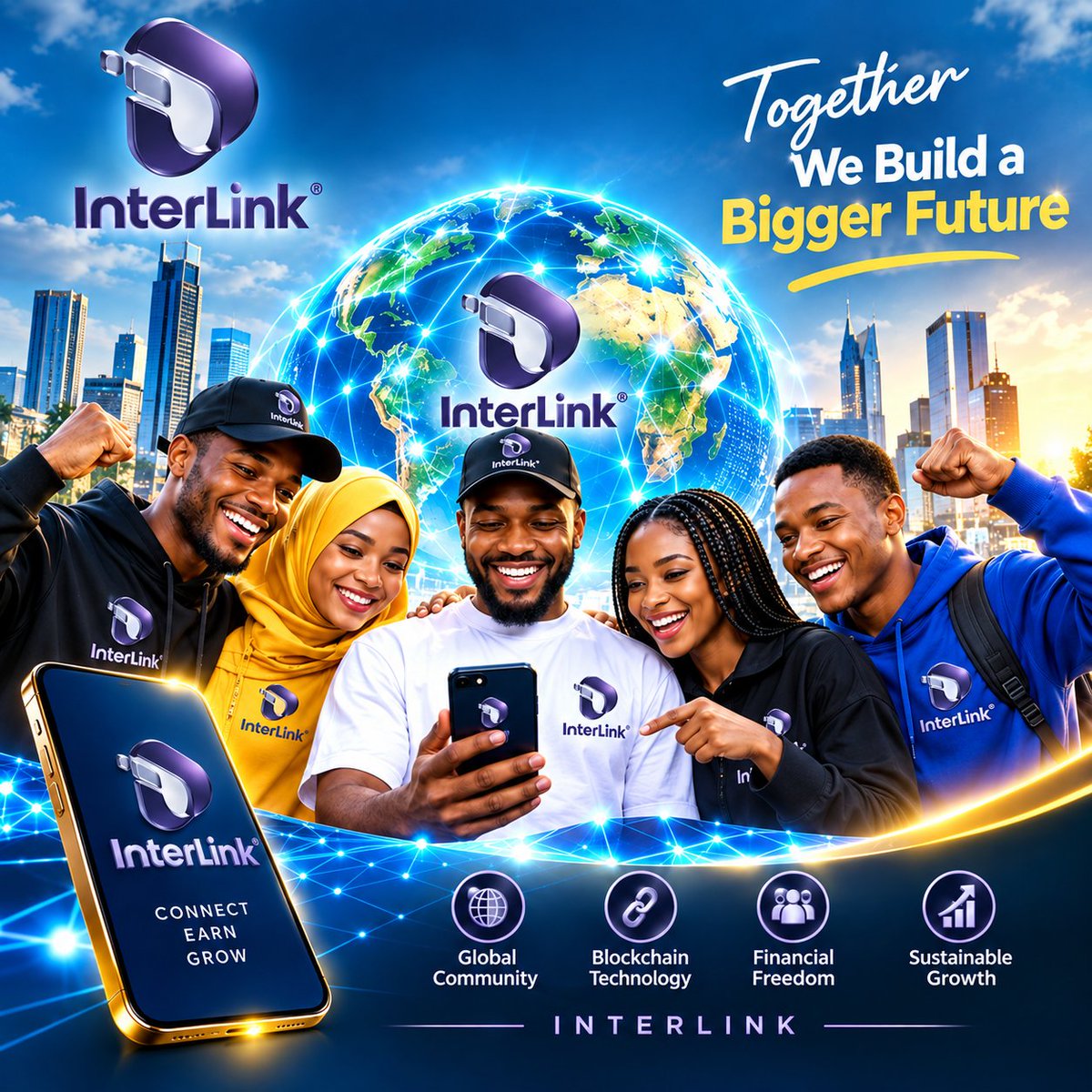 Muhammadaddau4's tweet photo. Together, we connect, build, and grow. 🌍🔗

The future is stronger when we move forward as one. 🚀

#InterLink #ITLG #ITL #Blockchain #Web3 https://t.co/LcfXIX8YGY