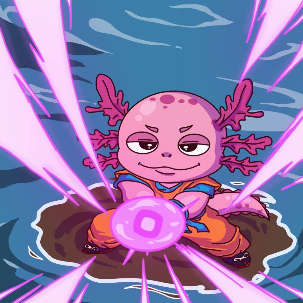 Dad10x_'s tweet photo. If $GOCHI was Goku, with super powers 🥷🏽❤️.

Here is my entry to this beautiful and Healthy contest 

Art process is in the comments below .

Follow @Gochi_xyz guys….. the push just started 🥷🏽. https://t.co/glERPid2V3