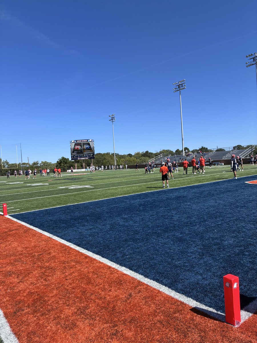 KiptynRasco53's tweet photo. Had a great game day visit @cnfootball 
@CoachBennett29 @CoachCamps @RecruitGeorgia @CoachAG_53 @CoachKChism @PickensFootball https://t.co/m6VZHMCkE3