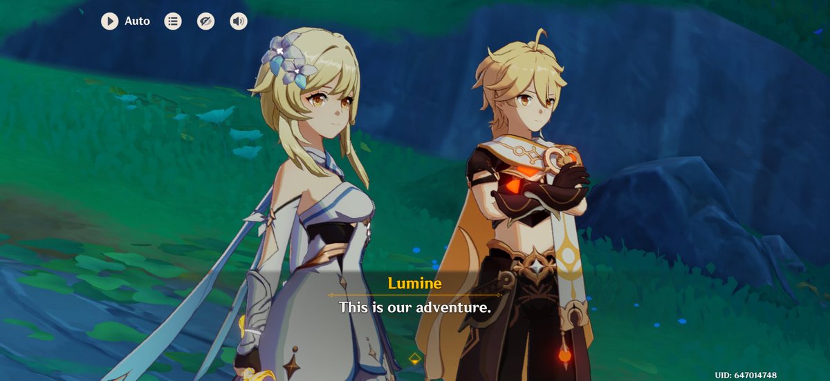 ritsuanti's tweet photo. i originally joined genshin for traveler lore. i love their story I AM THE HAPPIEST MAN ALIVE😭😭😭😭😭😭😭😭 https://t.co/aLV6iMXgYp