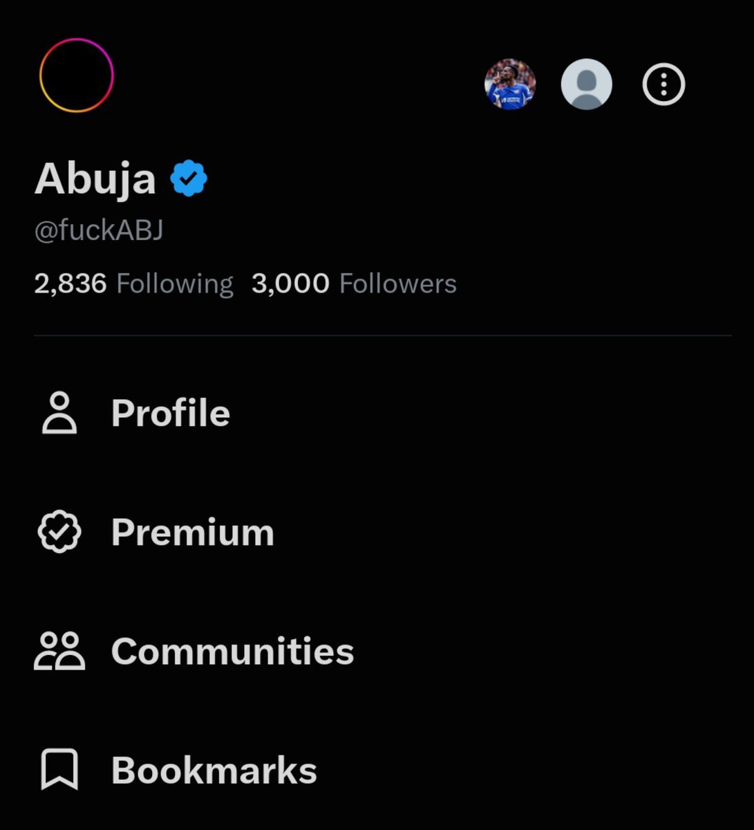 fuckABJ's tweet photo. Congrats to me joor! ❤️‍🔥

3K followers bagged. 🫂🔥
A win is a win. We move! 🚀 https://t.co/gwiw5WzPMU