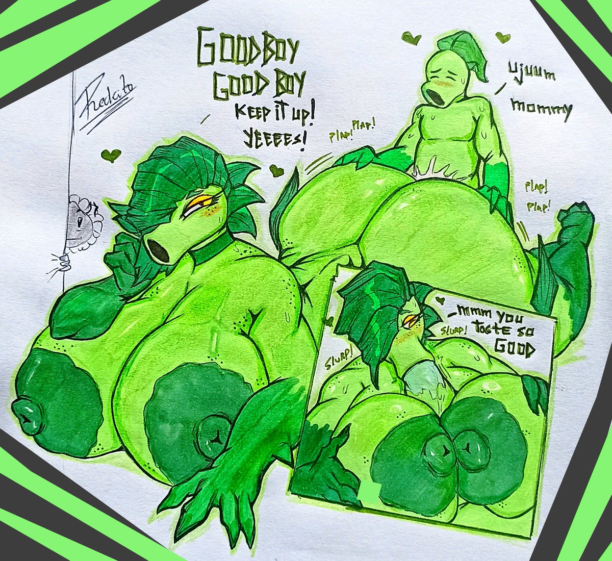 RedFuryArt1's tweet photo. Sexo Botánico 🫛 
Parte 1 y 2
#plantsvszombies #pvz https://t.co/zNSjvgNgyi