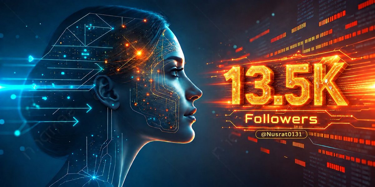 Nusrat0131's tweet photo. If you need 13500 active followers ⁉️ 

You just say🫵 Big achievement 🔁❤️ 

I will bosst your profile page 👥🔔 https://t.co/sABcp7jZ41