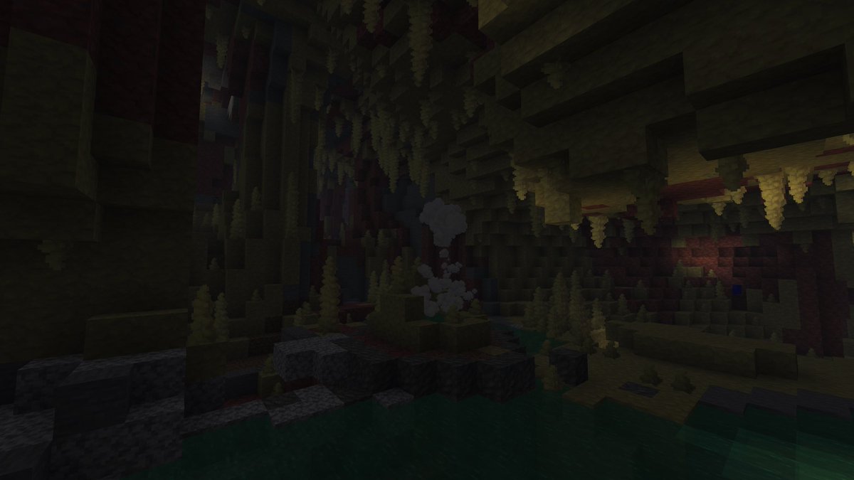 ltz_NEXX's tweet photo. Best new biome added this year?
- Ice caves
- Dappled forest 
- Sulfur caves https://t.co/m9DLIIzrU0