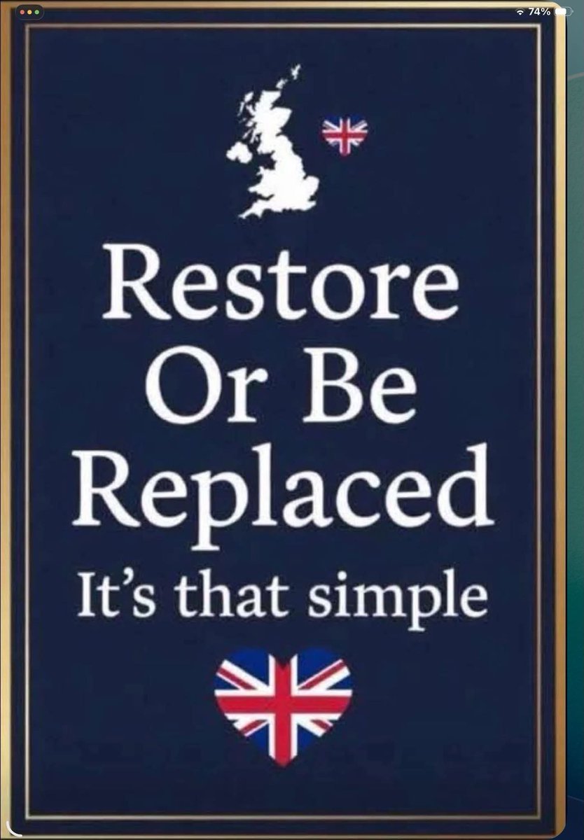 mallywhite3's tweet photo. The British literally are, a dying breed. Don't let us disappear.
Vote Rupert Lowe. Vote Restore Britain. The only party that puts Britain first 🇬🇧🇬🇧 https://t.co/7CLqO75jts