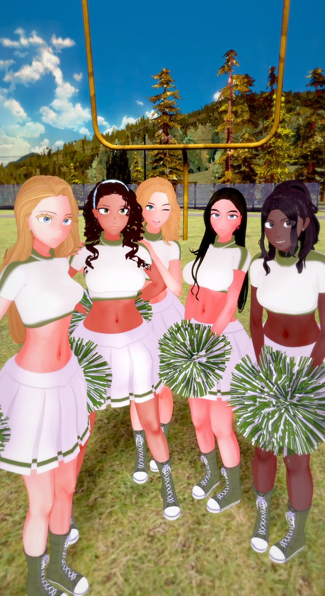 FeDani0's tweet photo. Cheerleaders

#コイカツ #コイカツサンシャイン #Koikatsu #KoikatsuSunshine #CharaStudio #oc #originalcharacter https://t.co/h7vKp0bRro