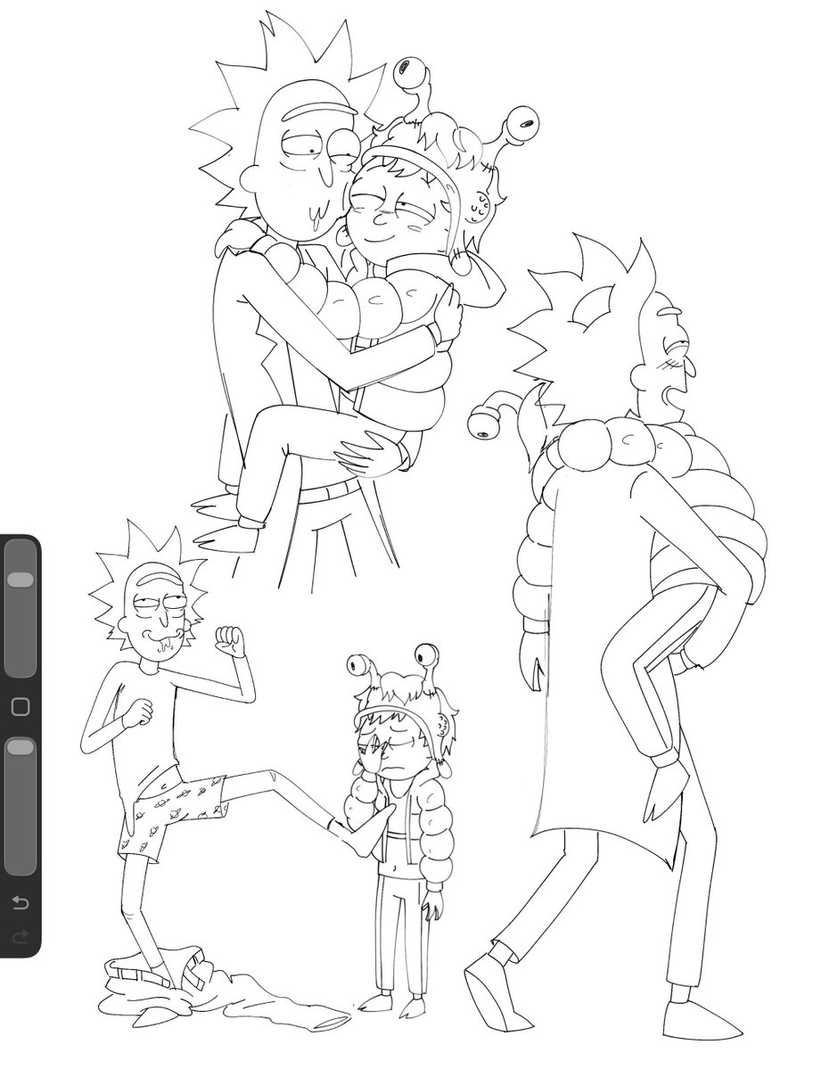 replikazz's tweet photo. I saw someone mention this Morty on my other TL for like 0.0001 seconds and immediately needed to draw him and wasted Rick https://t.co/iDn9vZfFhX