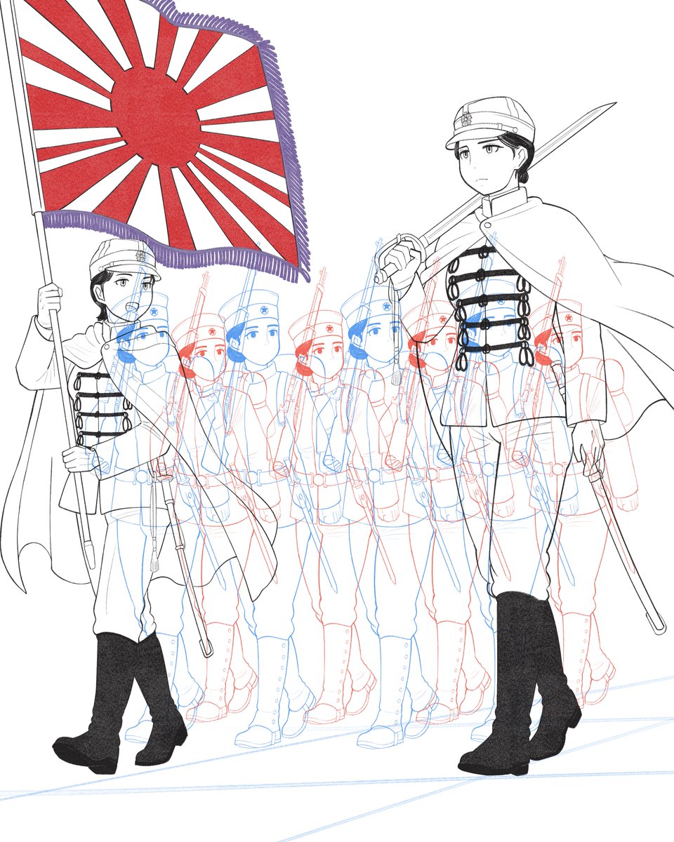imeukurago's tweet photo. mobilized garrison (preview).
#wip https://t.co/A8dvsoae8U